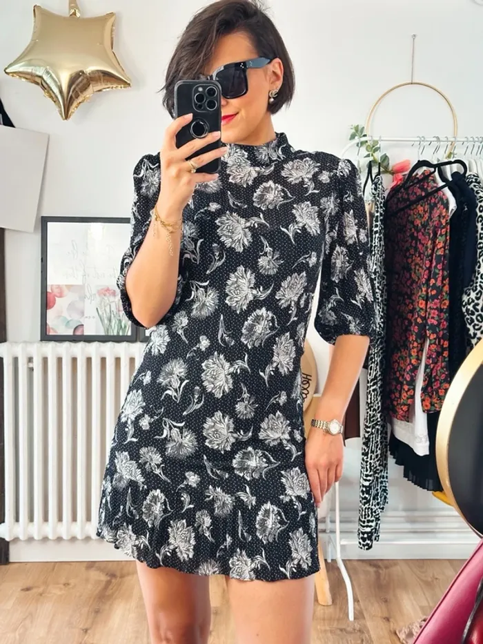 Robe The Kooples noire et blanche taille 36