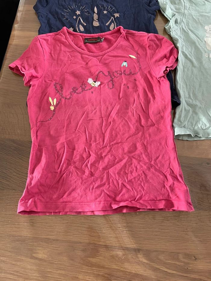 Lot de 6 tee shirts fille 6 ans - photo numéro 5