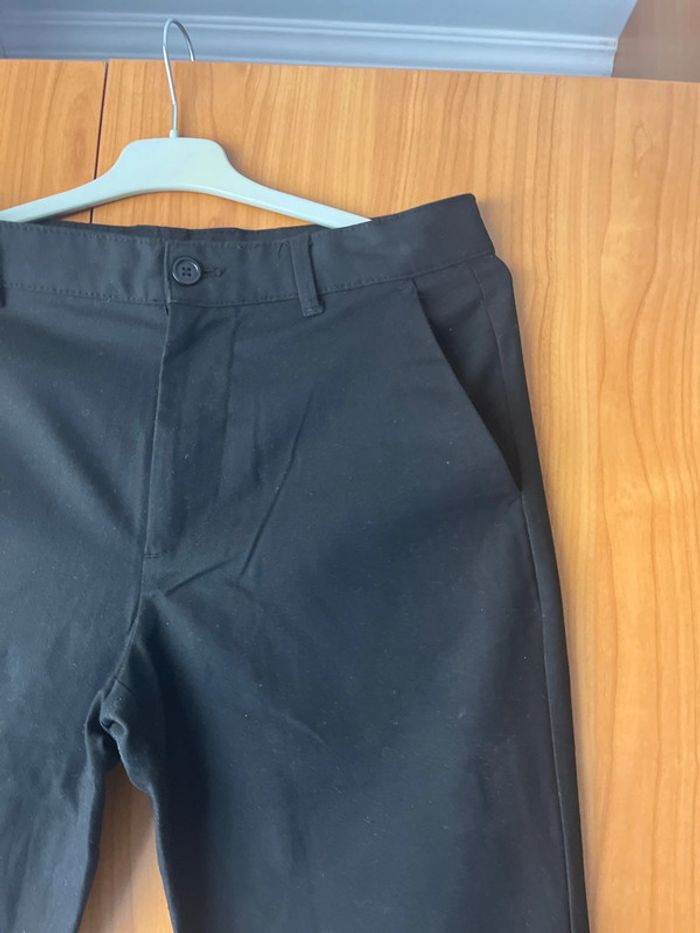 Pantalon à pince noir Bershka 38 - photo numéro 2