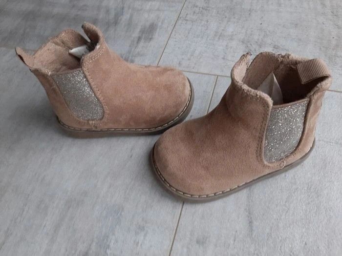 Bottines style daim - photo numéro 3