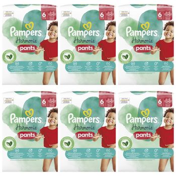 Lot de 144 Couches Pampers Harmonie Pants 15+kg Taille 6 Neuf