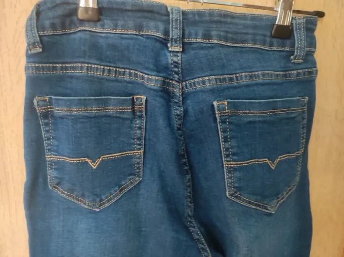 Jean skinny bleu marine - photo numéro 5