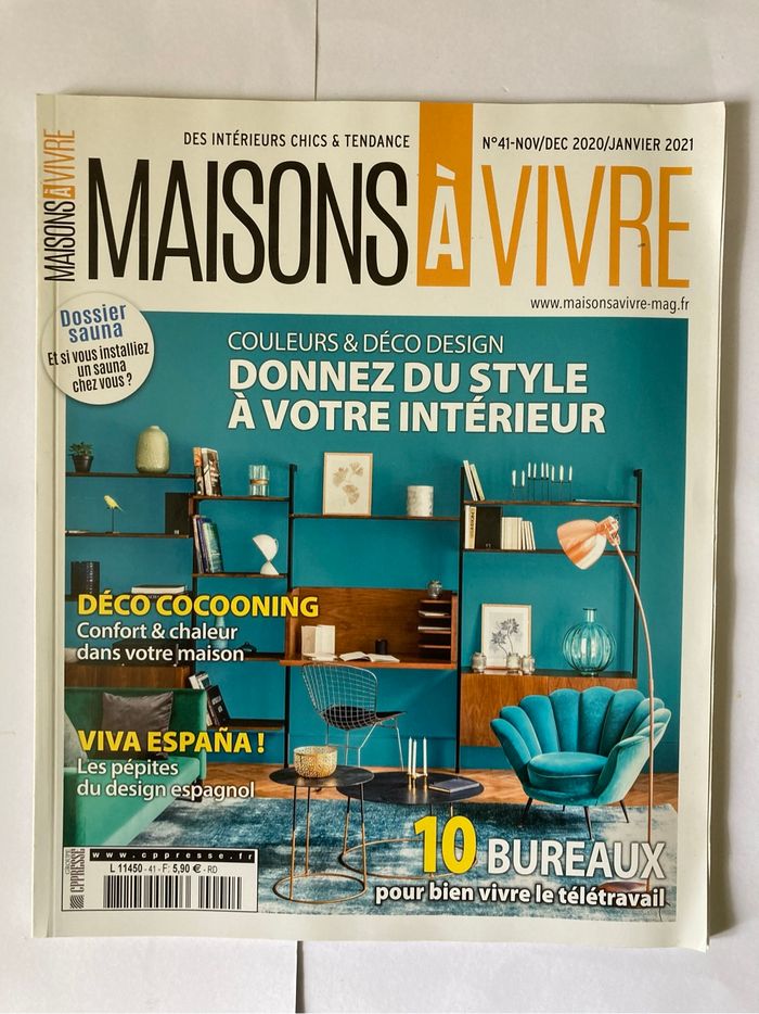 Lot 2 magazines Maisons à vivre - photo numéro 3