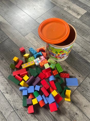 Jeux construction en bois