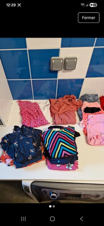 Lot vetements fille ete