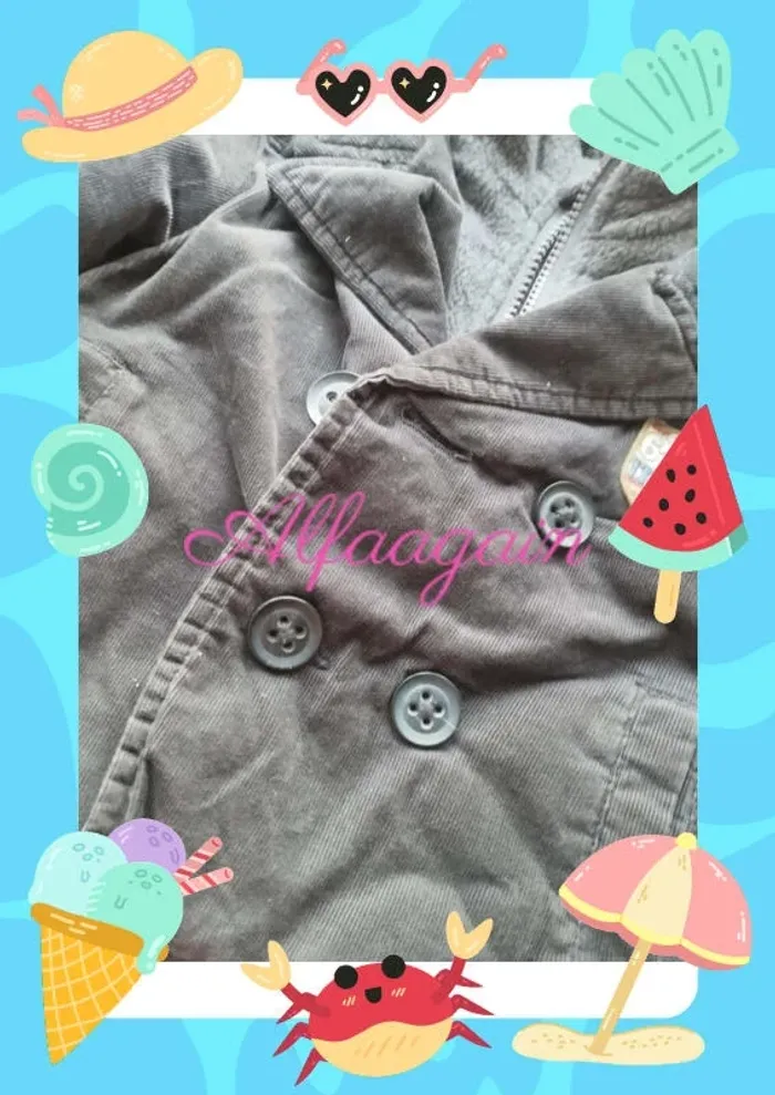 Manteau IKKS polaire garçon 6mois - photo numéro 3