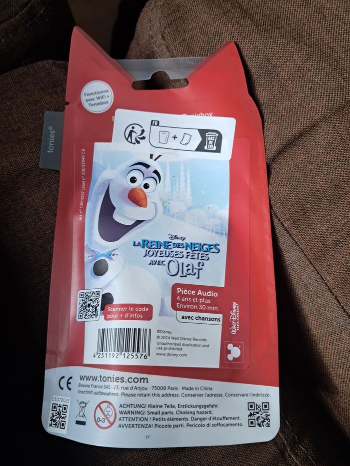 Tonies Olaf neuf en français - photo numéro 2