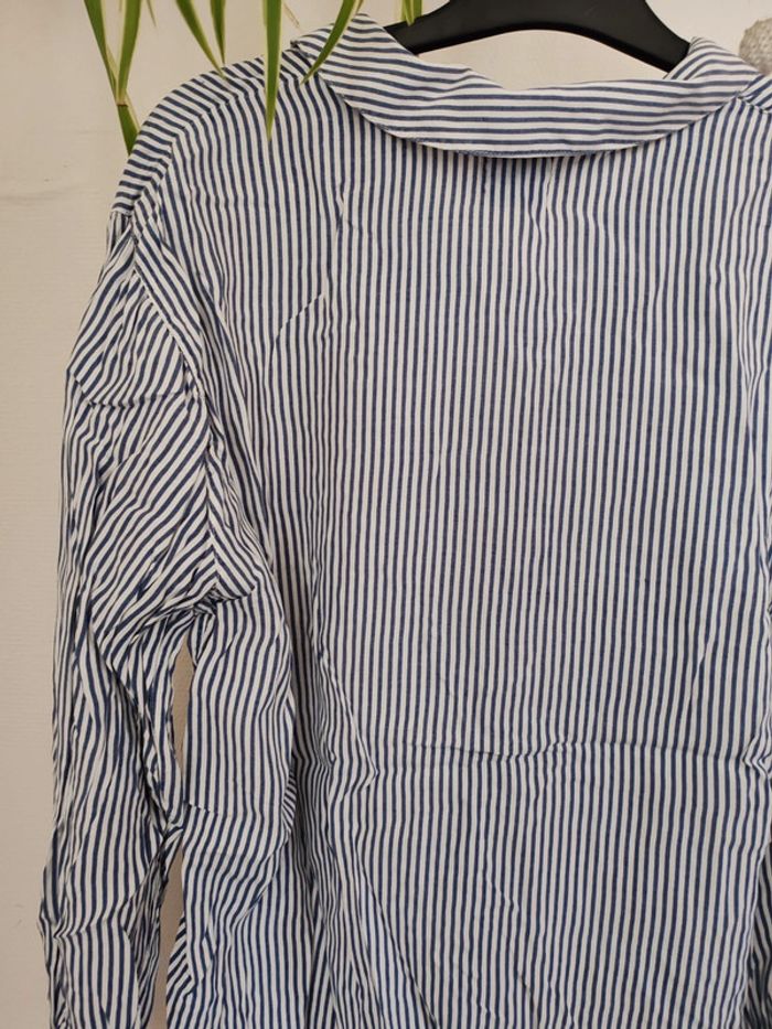 Chemise rayées bleue et blanche - photo numéro 6