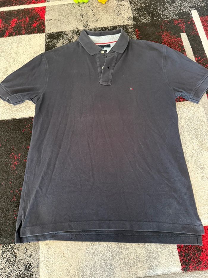 Polo tommy hilfiger logo brodé taille XL