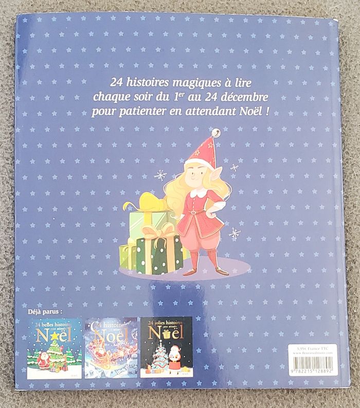 Livre "24 histoires pleines de magie pour attendre Noël" - photo numéro 2