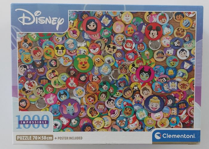 Puzzle 1000 pièces, Impossible puzzle Disney - photo numéro 2