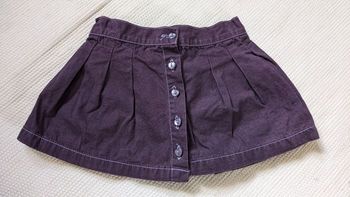 Jupe violette 12 mois