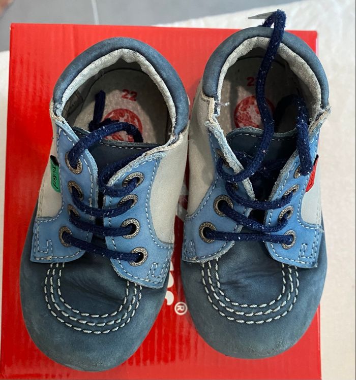 Chaussures kickers pointure 22 - photo numéro 4