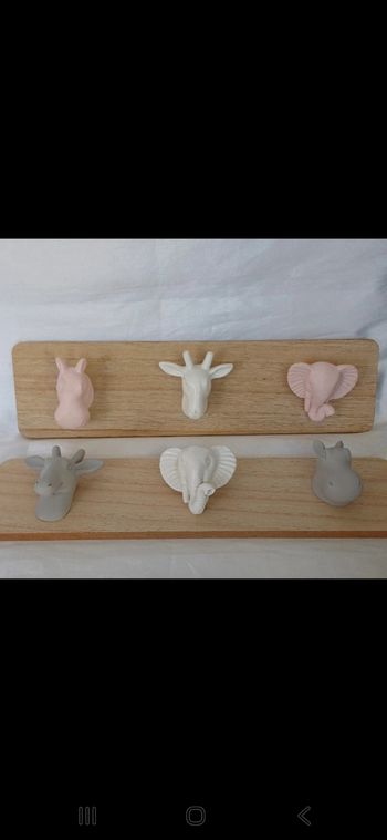 Patère murale enfants