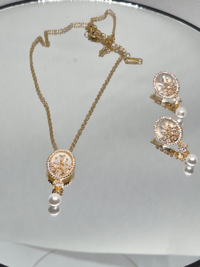 Ensemble de bijoux de luxe vintage - photo numéro 3