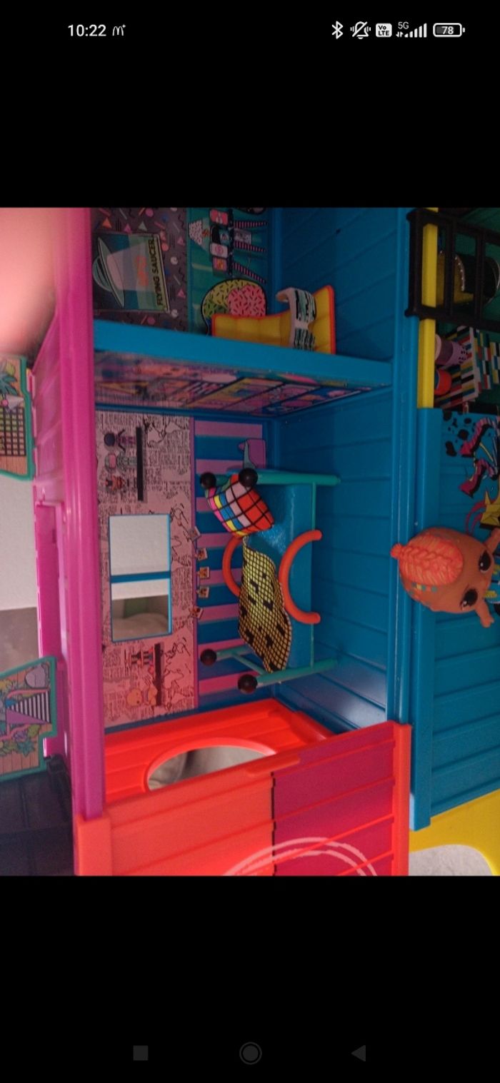 Maison garage poupée lol - photo numéro 2