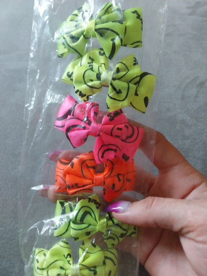 Lot de 12 barrettes filles Neuf multicolore