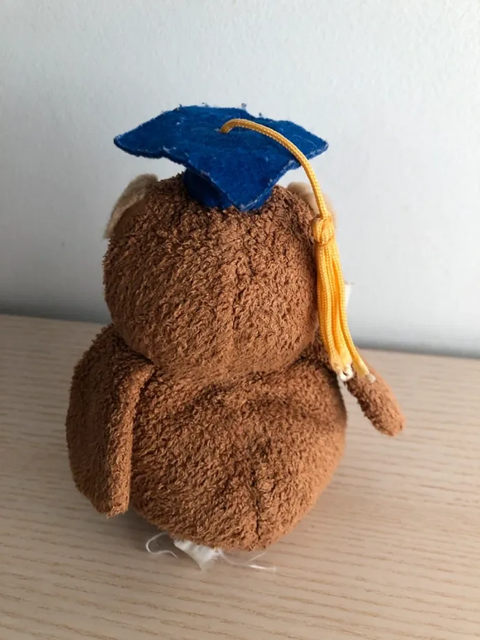 Peluche hibou diplômé (2007) - photo numéro 3