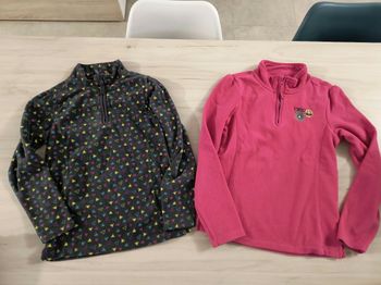 Lot de 2 Pulls polaires