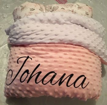 Couverture personnalisée prénom