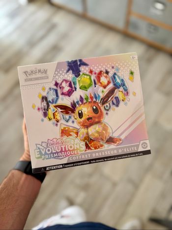 [NEUF] Coffret dresseur d’élite Pokémon EV8.5 Évolutions Prismatiques