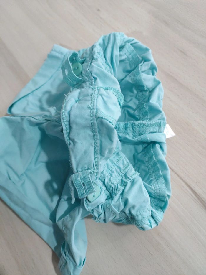 Short fin turquoise Obaibi 23/24 mois - photo numéro 3