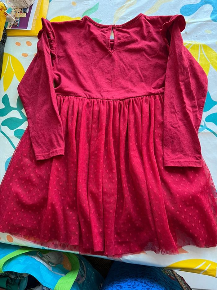 Robe rouge fille - photo numéro 4