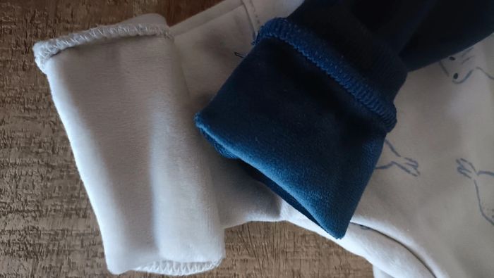 Ensemble hiver en velours Phoque/Otarie 6mois - photo numéro 4