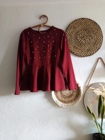 Top peplum M shein