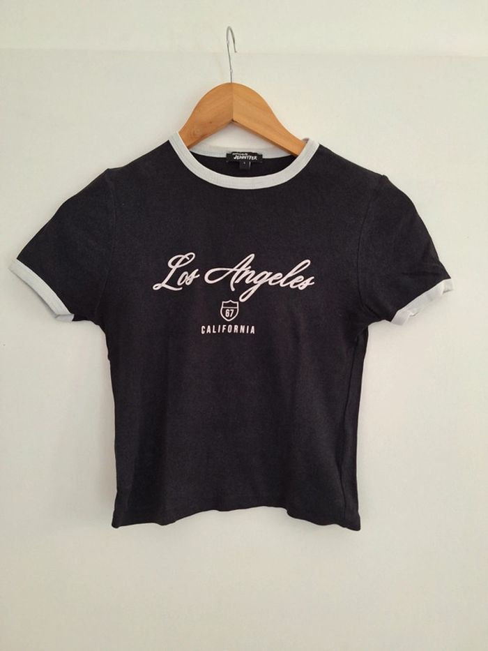 Haut t shirt top noir Jennyfer S