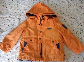 Manteau 3 en 1 Sergent Major Orange 2 ans 92cm