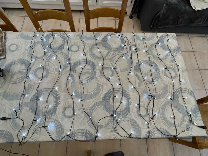 Guirlande rideau lumineux - photo numéro 3