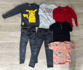 Lot vêtements garçon