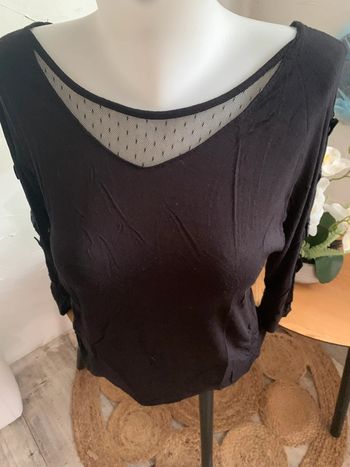 Tee-shirts Breal taille 38 noir manches longues