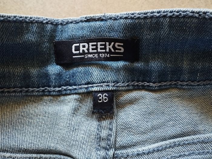 Short en jean dentelle Creeks 36 - photo numéro 3