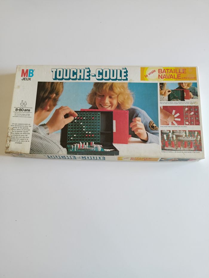 Touché coulé la vraie bataille navale mb jeux complet