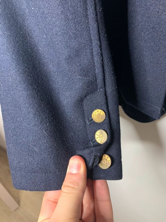 Veste / Blazer Farah Bleu Marine - photo numéro 5