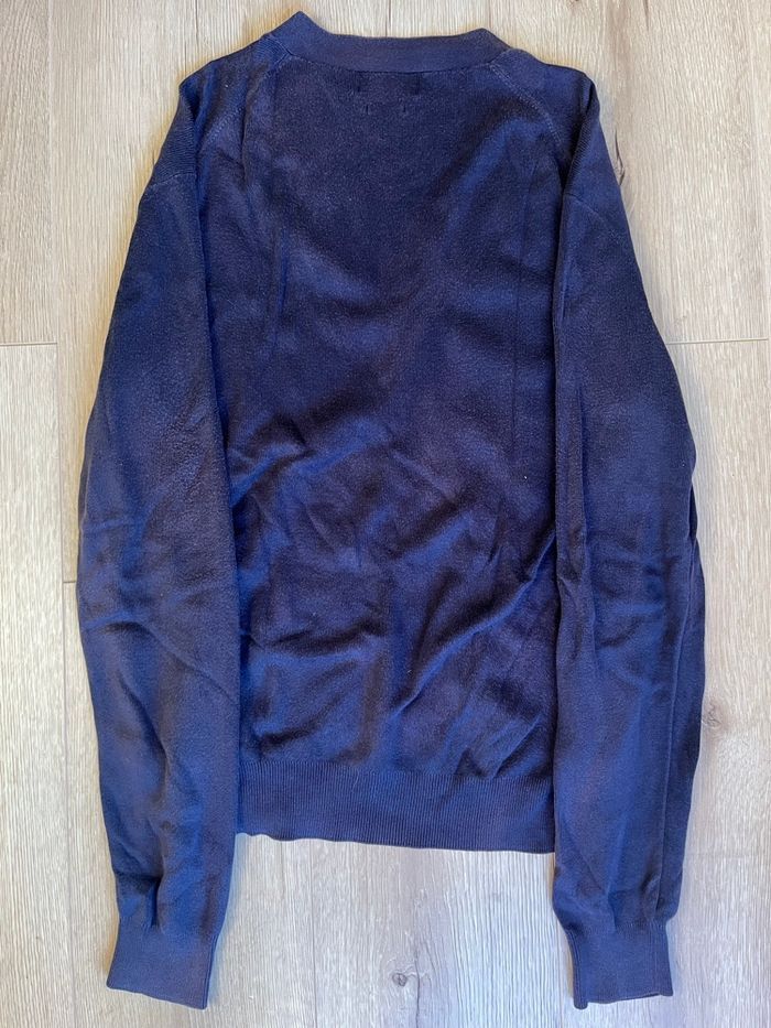 Cardigan Ralph Lauren bleu marine taille S - très bon état - photo numéro 3
