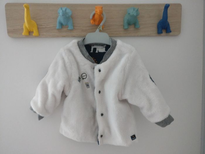 Veste réversible catimini taille 9 mois - photo numéro 4