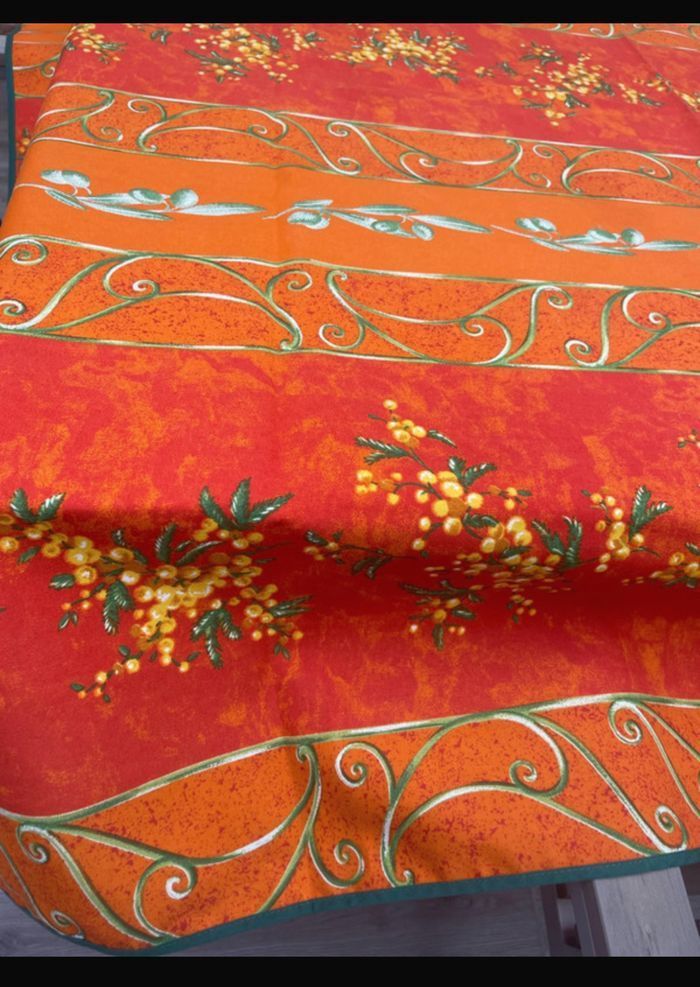 Nappe provençale infroissable - photo numéro 2
