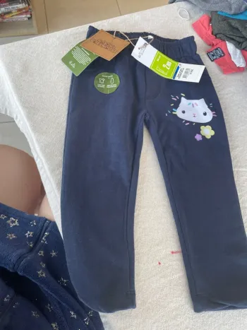 Pantalon Gabby, chat, deux ans, neuf