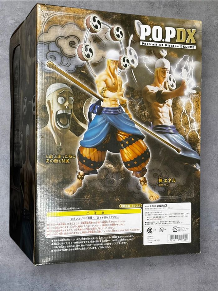 MegaHouse One Piece P.O.P Neo-DX God Enel 1/8 - photo numéro 4