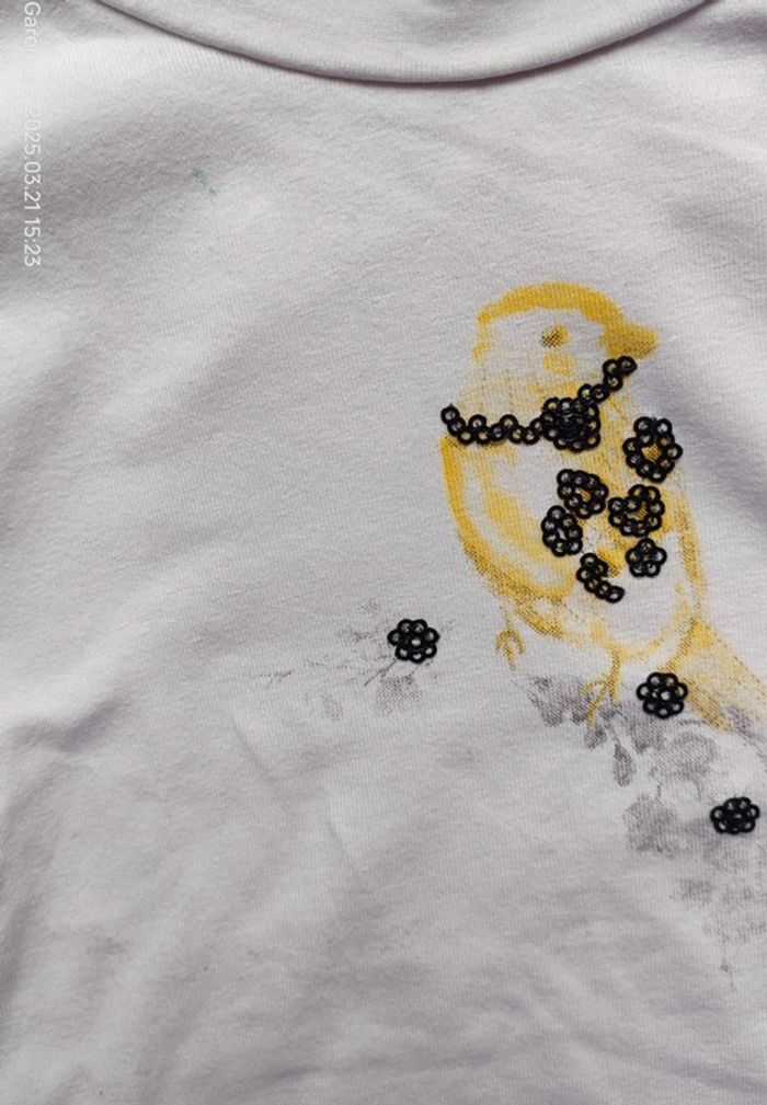 Lot de 3 hauts à col roulé fille - 24 mois - photo numéro 9