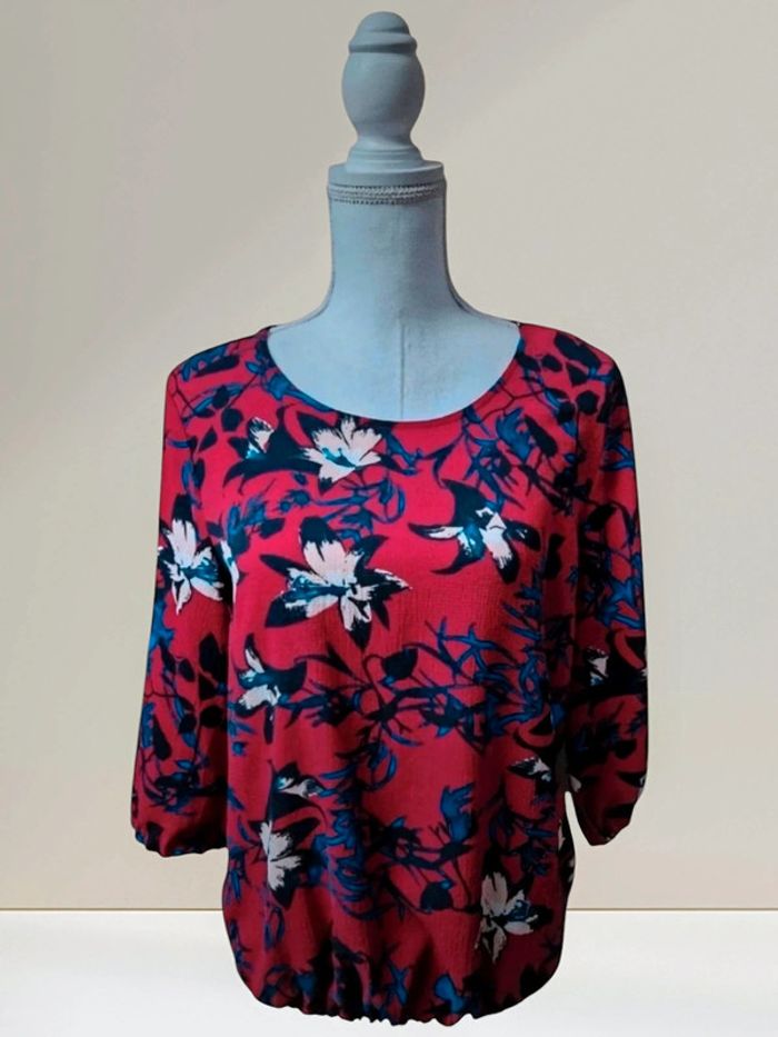 Blouse manches 3/4.