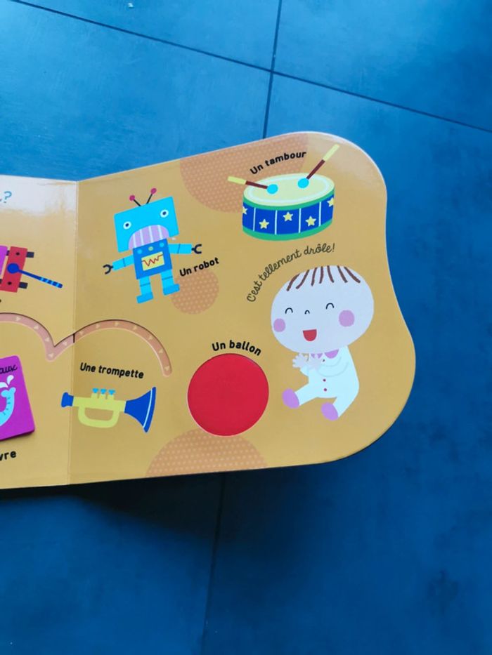 Imagier de bébé un livre à toucher neuf - photo numéro 13