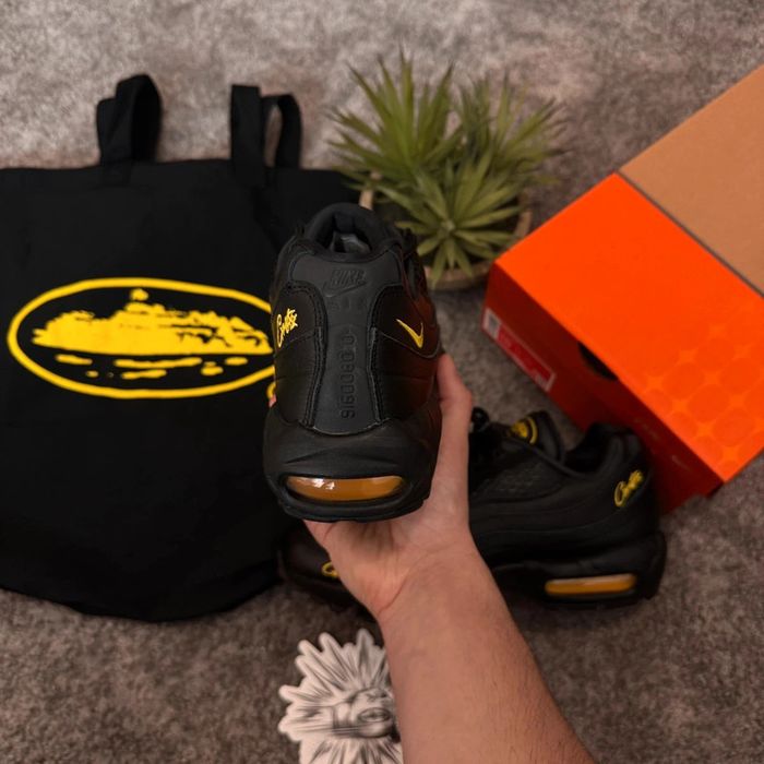 Nike Air Max 95 Corteiz Honey Black - photo numéro 5