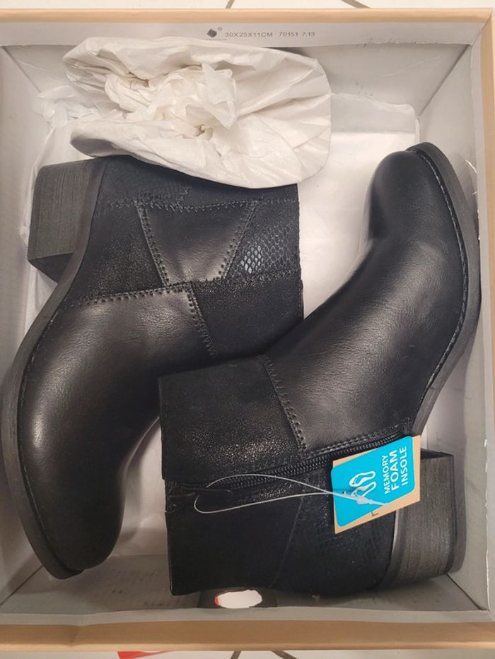 Bottines/boots noir taille 36