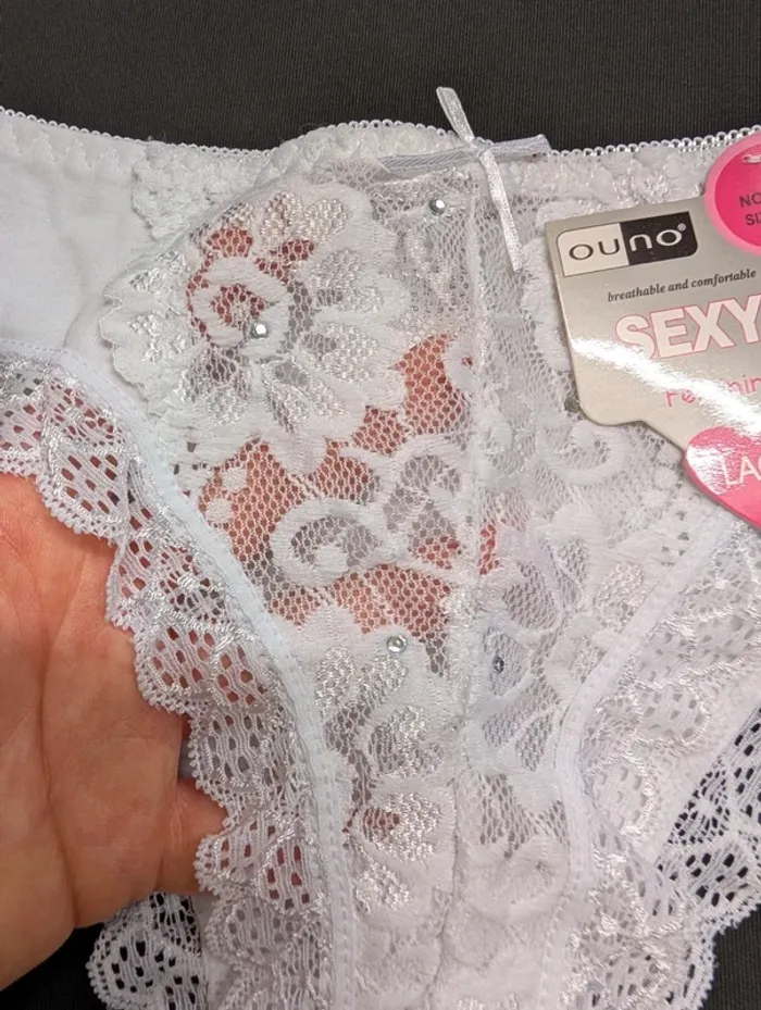 Culotte strass dentelle - photo numéro 2