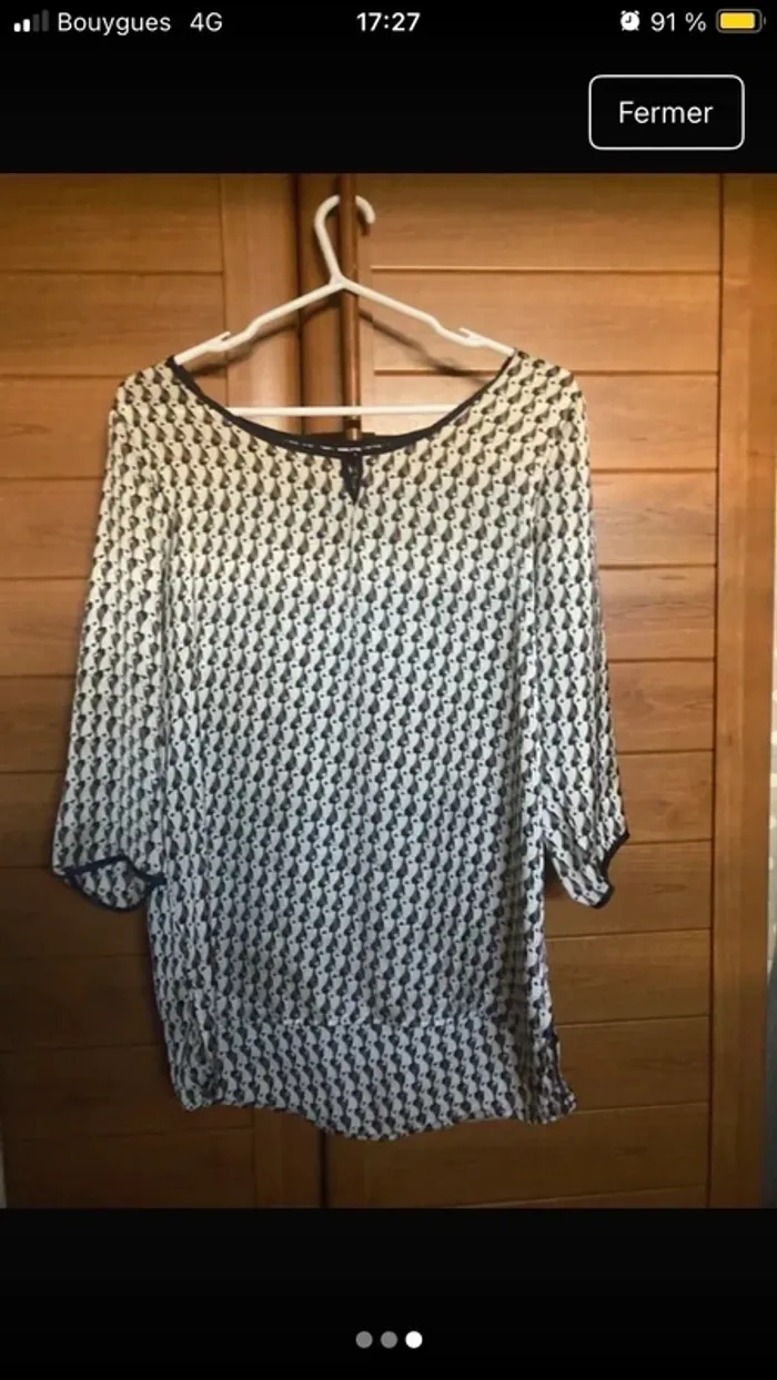 Blouse tunique femme M - photo numéro 2