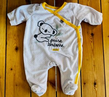 Pyjama 0 mois Sucre d'orge